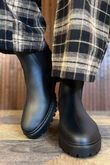 Highland Rain Boot Black